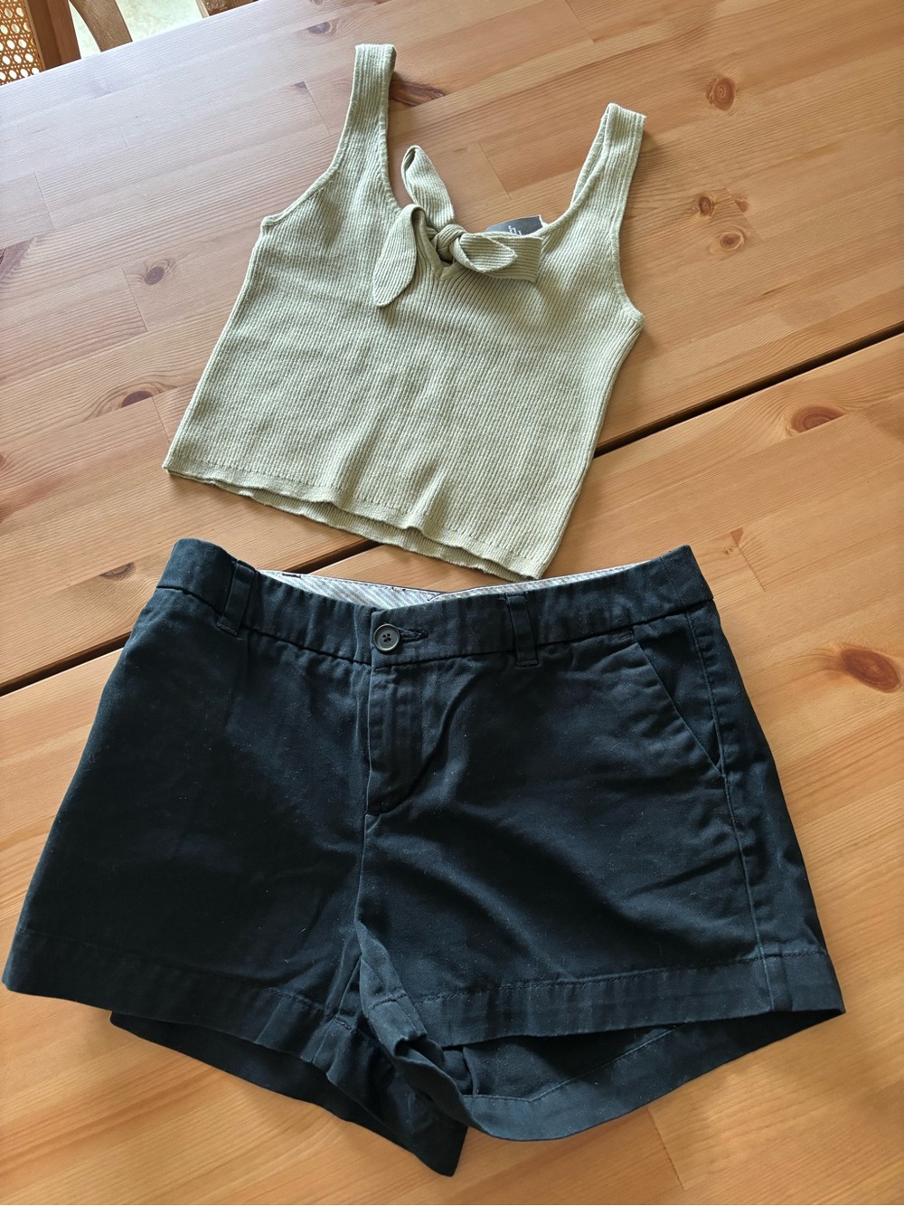 Merona Black Women's Chino Shorts